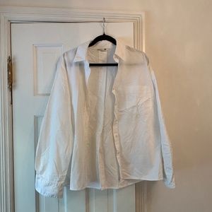 Djerf Avenue Breezy shirt in White
